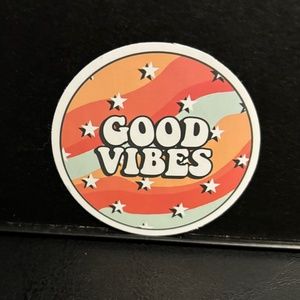 GOOD VIBES STICKER